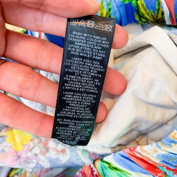 ASOS Mens Shorts ESPANA Tropical Pattern Elastic - Picture 6 of 6